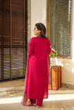 Women’s South Cotton Kurti with Pant & Chanderi Silk Dupatta