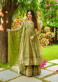 Designer Top, Bottom & Dupatta Set