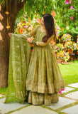 Designer Top, Bottom & Dupatta Set