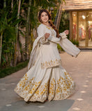 Function Wear Heavy Work Purple Color Sharara Suit