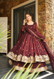 Crunchy Silk With Embroidery Salwar Suit