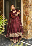 Crunchy Silk With Embroidery Salwar Suit