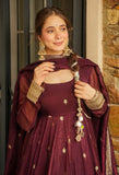 Crunchy Silk With Embroidery Salwar Suit