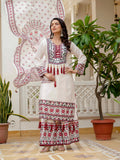 Designer Wear Trending Top with Palazzo & Dupatta Set