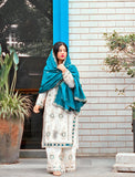 Sequence Embroidery Top with Palazzo & Dupatta