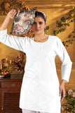 Embroidered Short Tops for Office & Everyday Wear