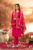 Embroidered Kurti, Salwar & Dupatta Set