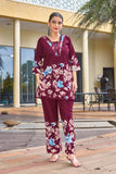 Designer Festive Cotton Co-ord Set with Handwork Detailing – Premium Quality