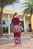 Designer Festive Cotton Co-ord Set with Handwork Detailing – Premium Quality