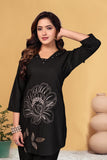 Premium Embroidered Viscose Rayon Co-Ord Set