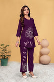 Premium Embroidered Viscose Rayon Co-Ord Set