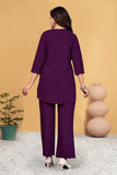 Premium Embroidered Viscose Rayon Co-Ord Set
