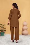 Premium Embroidered Viscose Rayon Co-Ord Set