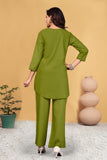 Premium Embroidered Viscose Rayon Co-Ord Set